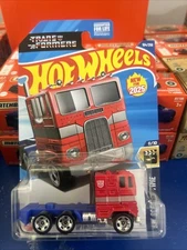 Hot Wheels Screen Time Optimus Prime 2025