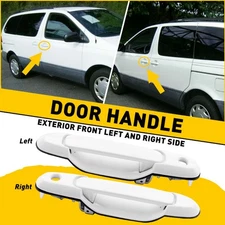 For 35855 Toyota Sienna Outside Exterior Left Handle Door Sliding Right Front 2x