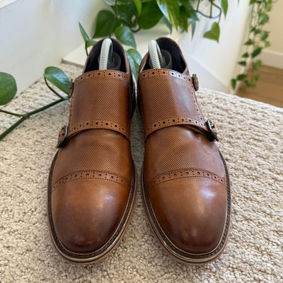 Vintage Foundry Co MORGAN MONK STRAP Men 7.5 Leather BROGUE  display picture 1