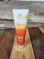Hempz Heat Wave Hot Accelerator Tingle Tanning Lotion +FREE Packet