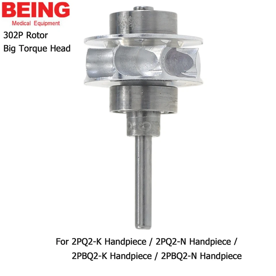 BEING Dental Turbine Rotor Cartridge For High Speed Handpiece 302PQ 303PBQ K N - Image 2 of 4