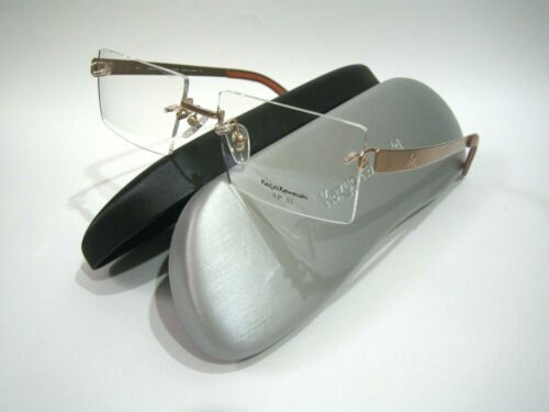 KAZUO KAWASAKI Eyeglasses MP 631 01 NA/48 Rimless Titanium KAZUO KAWASAKI Eyeglasses MP 631 01 NA/48 Rimless Titanium