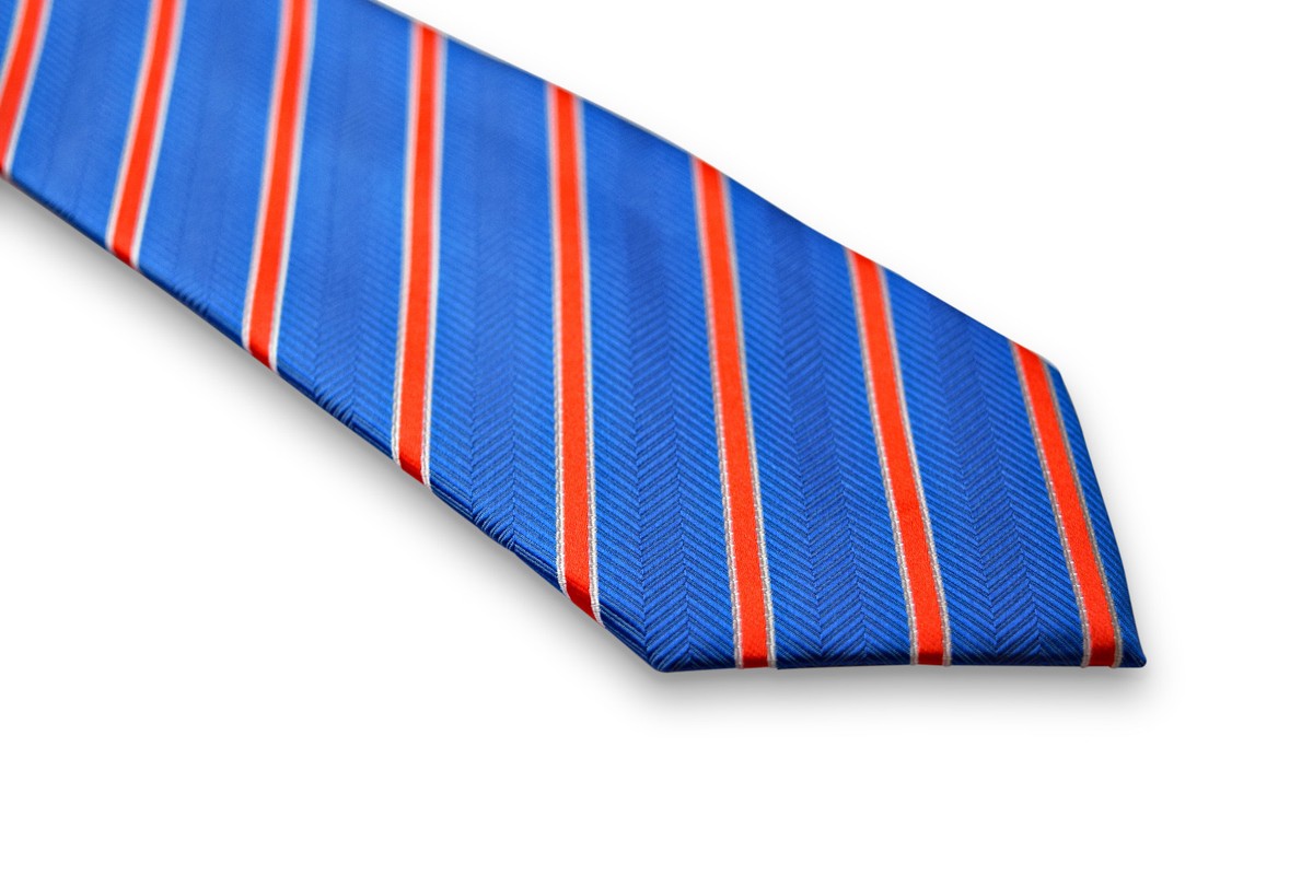 Frederick Thomas Designer Navy Uomo Cravatta Con Struzzo Uccello - Foto 14