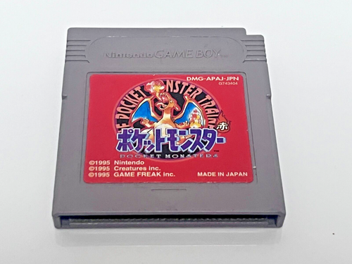 Pokemon Red – Japan Game Boy Cartridge – Tested Working – Authentic Retro Game - Picture 4 of 24