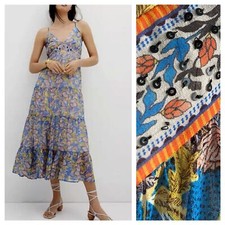 Anthropologie Verb by Pallavi Singhee Vineyard Tiered Maxi Dress