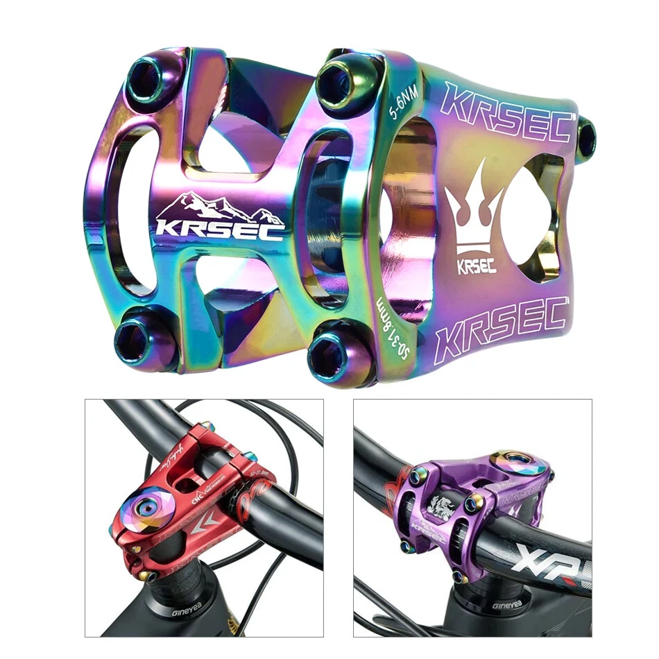 MTB Road Bike Stem Cycling Handlebars Stem Bike Accessories 31.8 * 28.6 * 50mm  - Image 2 of 4