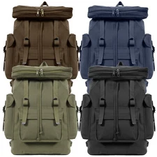 European Style Rucksacks - Canvas Backpack Schoolbag Camping Hiking Outdoor Bags