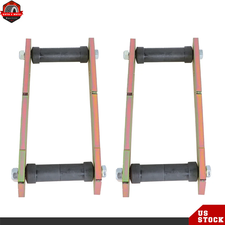 Kit de elevación de grillete de resorte de hoja trasera ajustable de 1" a 4" para plumero de dardos Valiant Foto 4 de 4