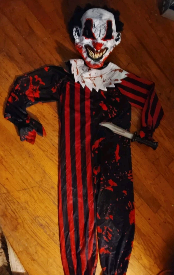 Nuevo con etiquetas Disfraces California 00398 Niño Grande (10-12) Payaso Asesino Foto 3 de 4
