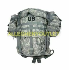 US Military ACU MOLLE Large Rucksack Field Pack Frame 6 PIECE COMPLETE SET NIB