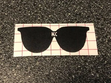 2x KC Hilites Sunglasses To Cool Daylighter Cover Decal Overlay Sticker 5205