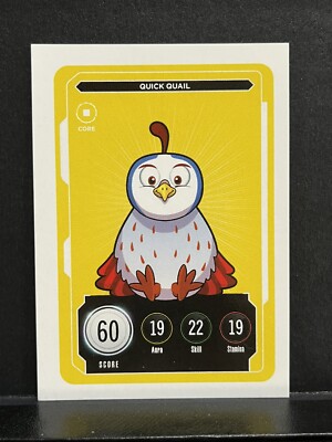 Quick Quail VeeFriends ZeroCool Card Series 2 Trading Compete & Collect ...