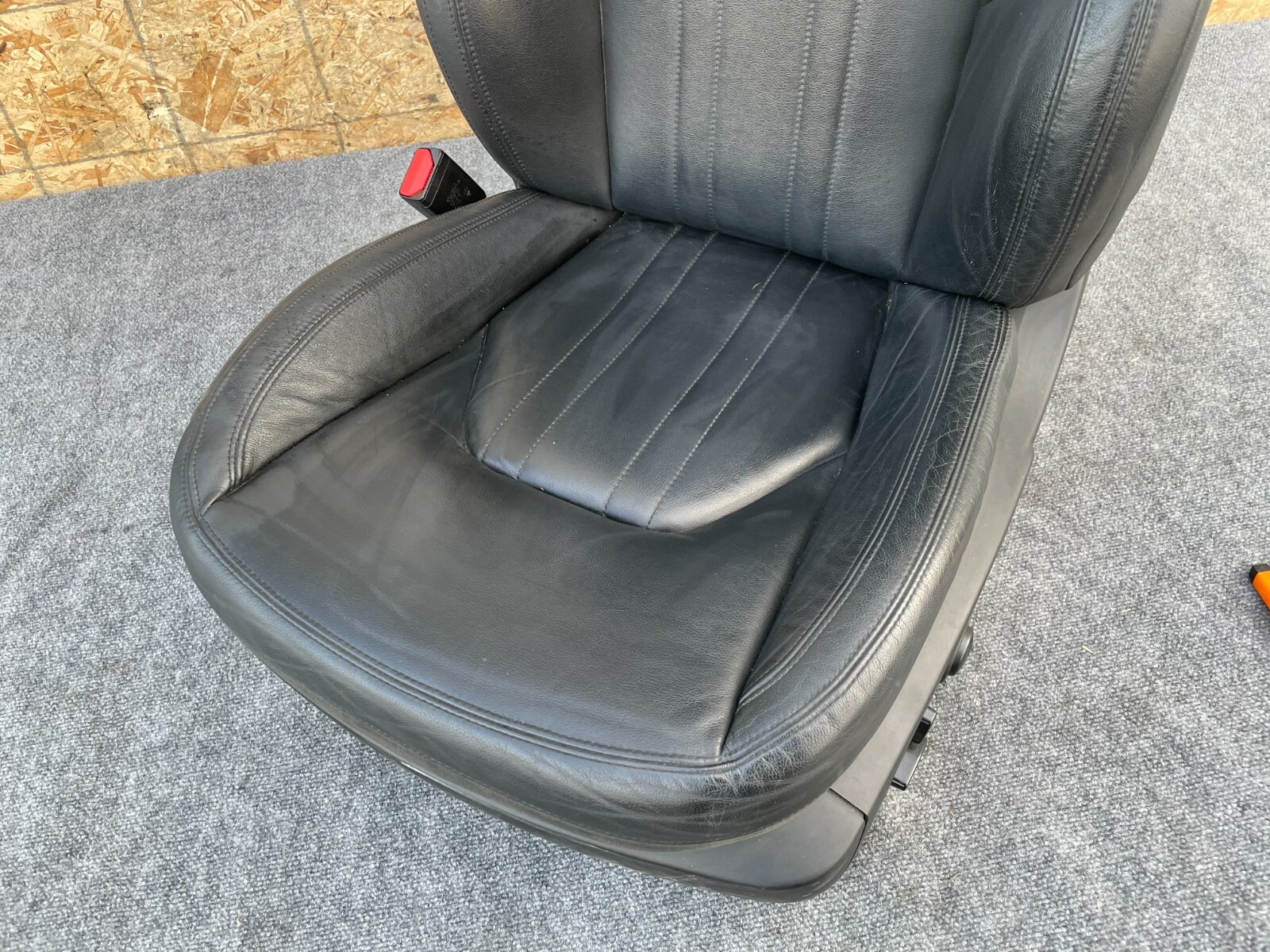 LEFT SIDE LEATHER SEAT ASSEMBLY COMPLETE OEM 53K 14-17 MASERATI GHIBLI 3.0L