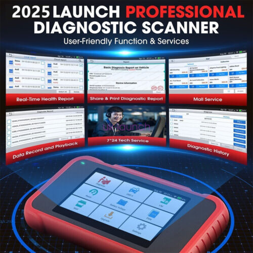 LAUNCH CRP129E OBD2 Scanner Engine TPMS SRS EPB Code Reader Car Diagnostic Tool - Picture 5 of 14