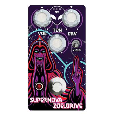 Interstellar Audio Machines Supernova Zoeldrive Overdrive Pedal