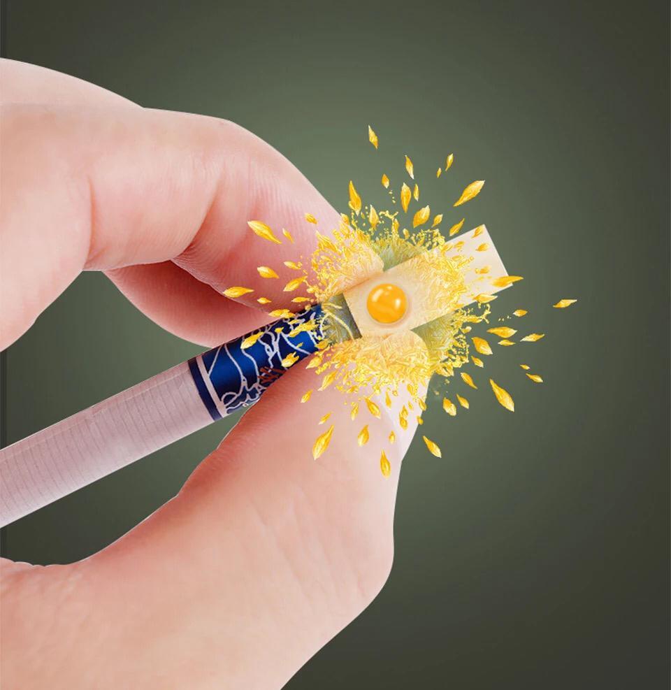 cigarette box cover Kraft Cigarette Pack Mockup - PSD - 56394