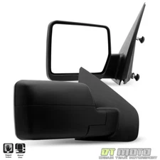 [LEFT+RIGHT] 2004-2014 Ford F150 F-150 Pickup Truck Manual View Side Mirrors Set