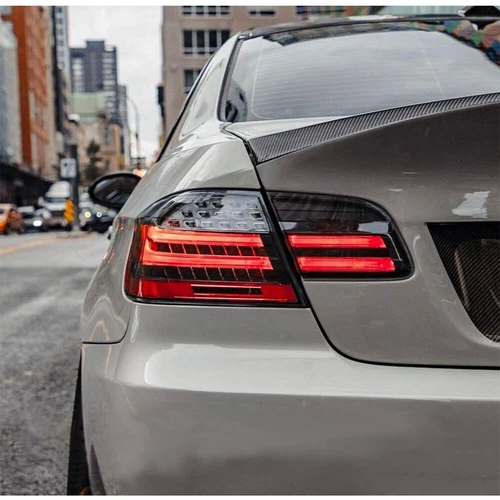 Pair LED Tail Light Brake Light For BMW 3 Series 330 335 M3 E92 2006-2012 Black - Picture 11 of 19