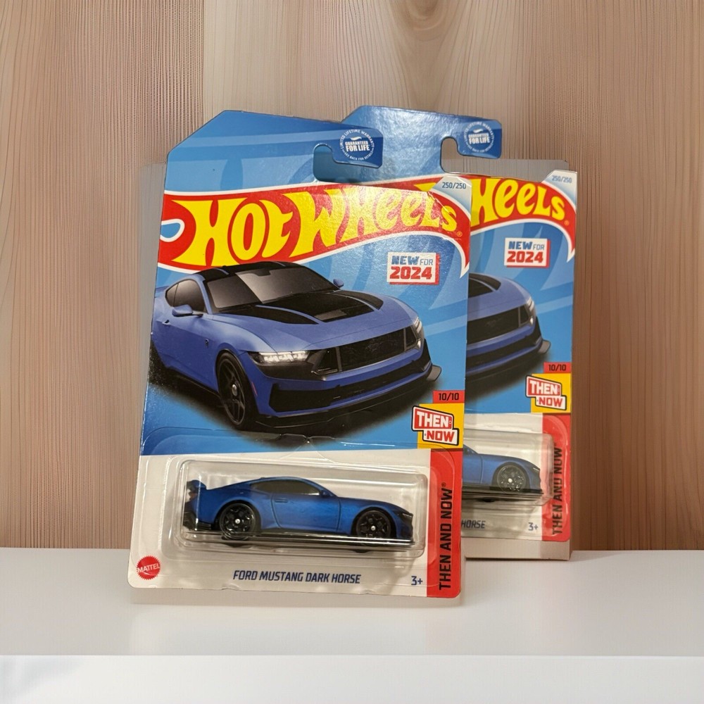 2024 Hot Wheels 2024 Ford MUSTANG DARK HORSE UGET2️⃣-THEN And NOW 10/10 UGET2️⃣