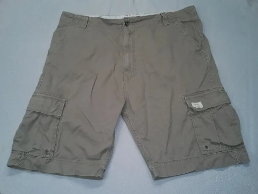 Levis Vintage 90s Y2K Cargo Shorts Men 44 Brown Baggy Loose Skater Cotton