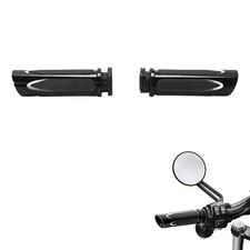 1" 25mm Handle Bar Hand Grips Fit For Harley Touring Sportster XL Softail Dyna