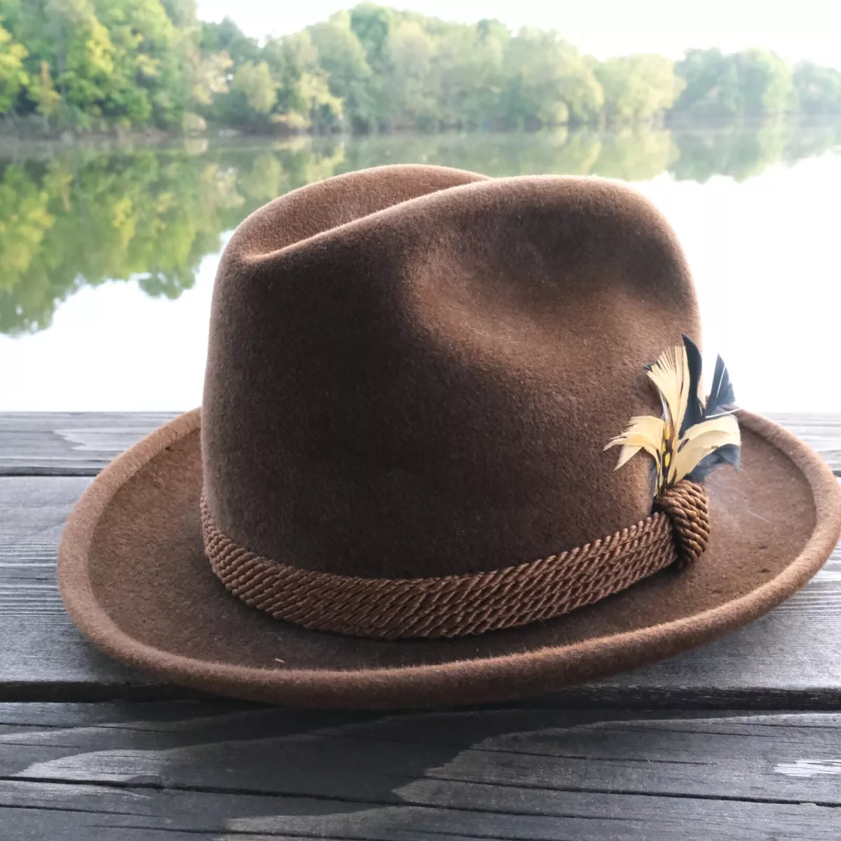 Stetson Feather Vintage Hats for Men for sale