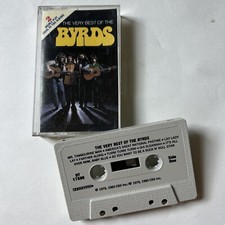 CBS The Very Best of the Byrds cassette-Mr. Tambourine Man-Lay Lady Lay-Double