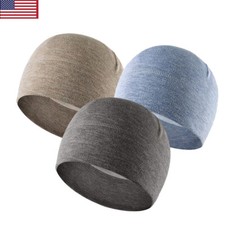 Winter Warm Soft Fleece Beanie Hat Thermal Windproof Ski Skull Cap for Men Women