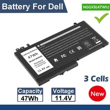 NGGX5 JY8DF Battery For Dell Latitude E5270 E5470 E5570 Precision 15-3510 Series