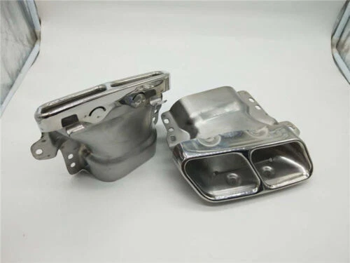 Silenciador de escape de doble extremo para Mercedes-Benz Clase S ML W221 W164 05-13 Foto 2 de 4