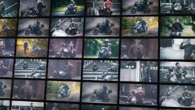 Bogotto Hump Race Carbon Look Motorrad Rucksack