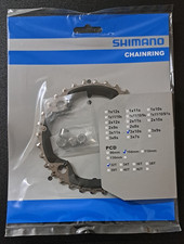 Shimano SLX 10-fach Kettenblatt für FC-M660/M590/670, 32 Zähne Lochkreis 104 mm