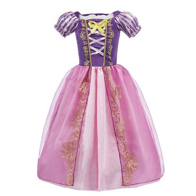 Girls Costume Children Cosplay Princess Dress Kids Halloween Birthday Pageant