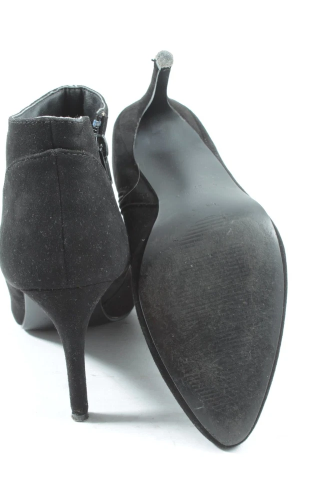 ATMOSPHERE Botas con cremallera Mujeres Botines Talla EU 37 negro look casual - Imagen 2 de 4