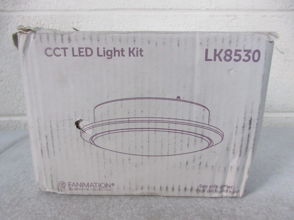 Fanimation Kute Black Ceiling Fan Light Kit - LK8534BL - Image 2 of 4