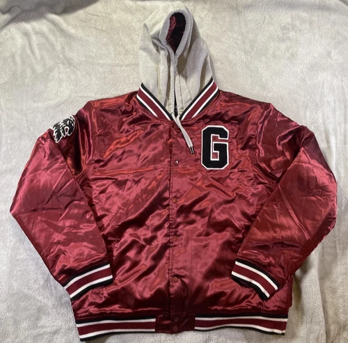 Giacca Harry Potter Grifondoro Coaches taglia 2x XXL stile raso con cappuccio difetti*