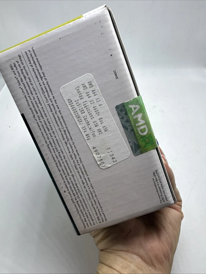 AMD Athlon 64 X2 4600+ Dual Core Processor Socket AM2 New In Box 65W - Image 3 of 4