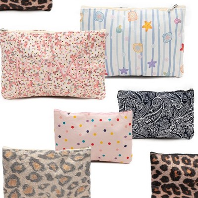 Kosmetiktasche Make-up Tasche Kulturbeutel Reise Organizer Muster Small Pouch