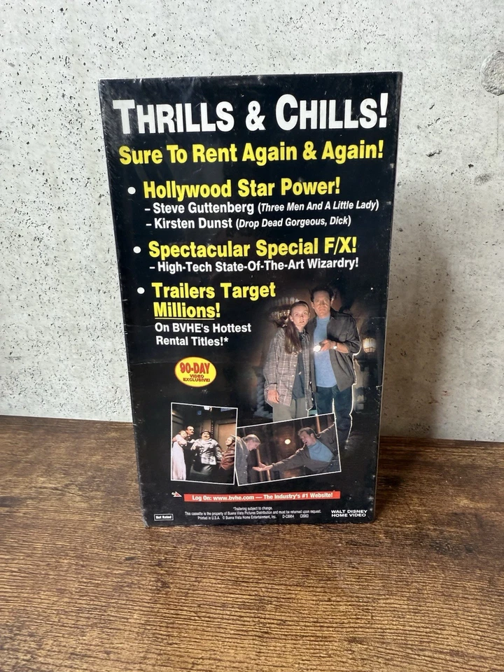 Disney's Tower of Terror 1997 VHS Demo Tape - Brand New & Sealed Rare Disney - Image 3 of 4