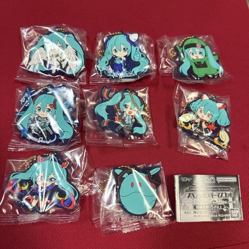 Juego Completo Juguete Cápsula Hatsune Miku Gundam Mascota Especial Goma 16 - Imagen 2 de 2