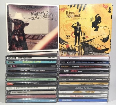 Mixed Genres CD Lot (24 Discs) Gob, Cooper, Yello, Oldfield, Simple Plan & More!