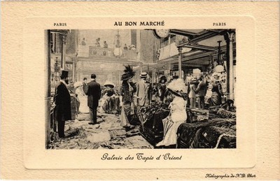 CPA PARIS 7e Au Bon Marché Galerie des Tapis d'Orient (1393025)