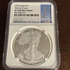 2023-S Proof Silver American Eagle PF70 NGC First Day of Issue