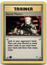 Secret Mission #118/132 (Unlimited) (HP) Gym Heroes G1 Pokemon on eBay