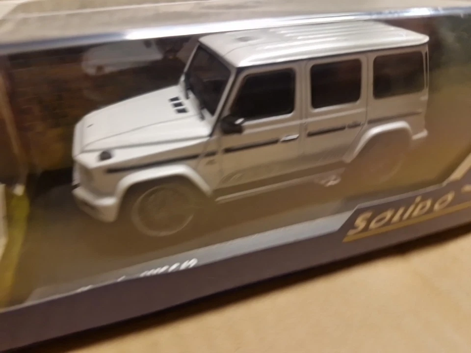 SOLIDO - Voiture de 2022 couleur blanche - MERCEDES AMG G63 - 1/43 - SOL4316701 - Photo 2/4