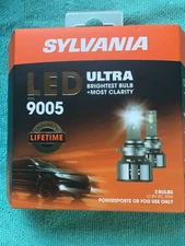 Sylvania 9005 LED ULTRA High Performance Power Headlight Bulbs