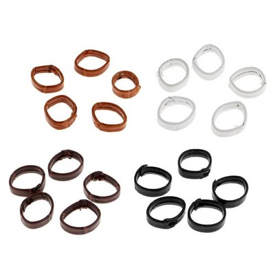 5  PU  Schnallenband Keeper Loop Holder Halteringe