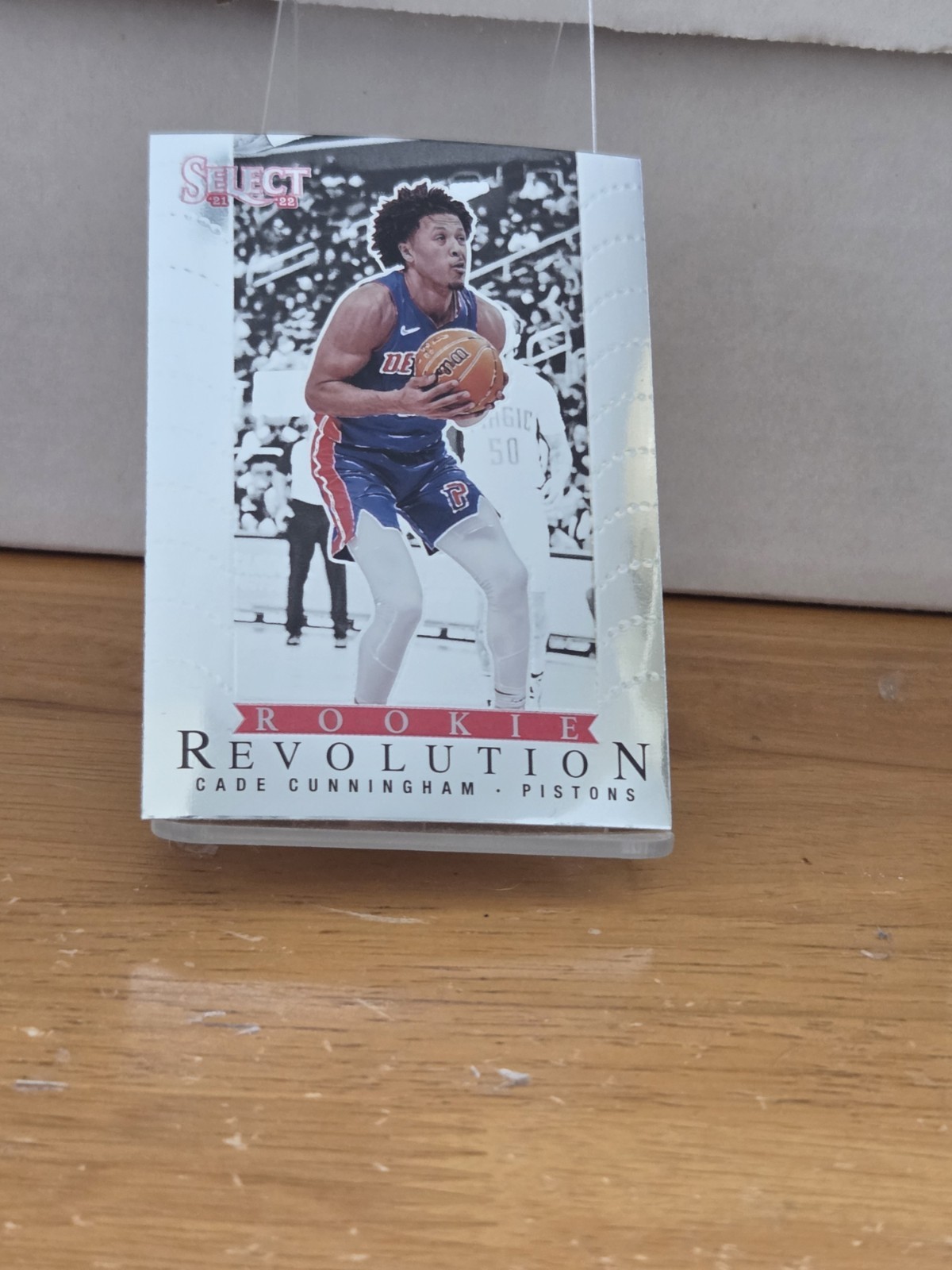 2021-22 PANINI SELECT CADE CUNNINGHAM ROOKIE REVOLUTION INSERT CARD #25