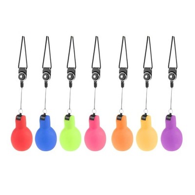 Hand Squeeze Whistle PVC Sportpfeife für Trekking Notfall Basketball