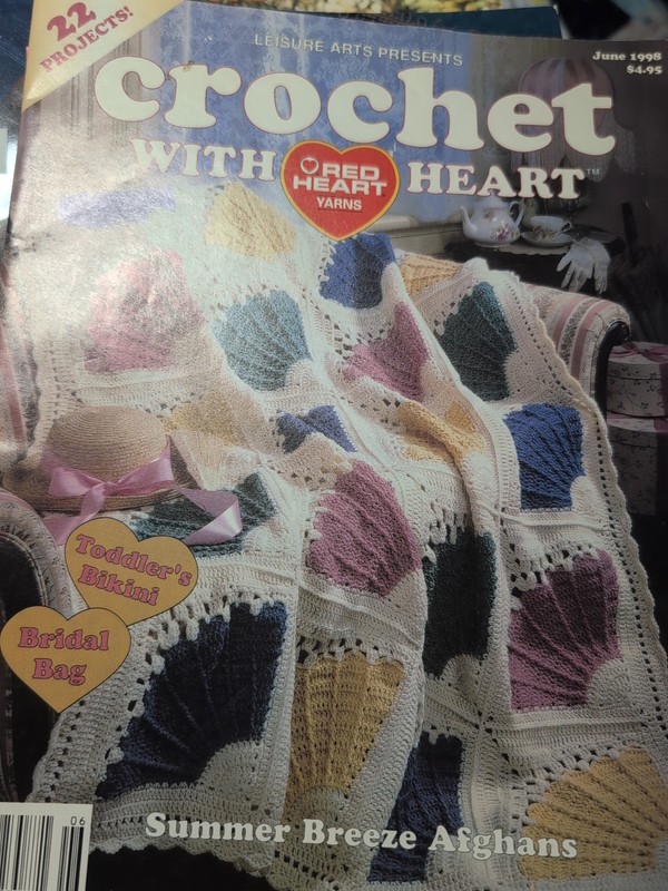 CROCHET WITH HEART Magazine - June 1998 - 22 Patterns